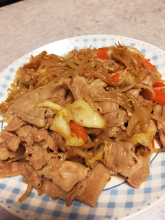 オイスターソース&ポン酢の豚バラ野菜炒め-レシピのメイン写真