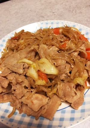 オイスターソース＆ポン酢の豚バラ野菜炒め-レシピのメイン写真