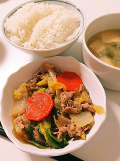 豚肉白菜のあんかけ炒め-レシピのメイン写真