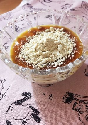 豆乳ゼラチンの黒蜜きな粉-レシピのメイン写真