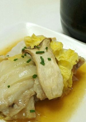 簡単♪フライパンde白菜と豚肉の蒸し煮-レシピのメイン写真