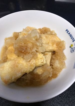 簡単1品凍り豆腐のおろし和え-レシピのメイン写真