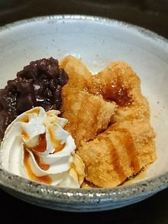 余ったお餅で「揚げ餅の和スイーツ」-レシピのメイン写真