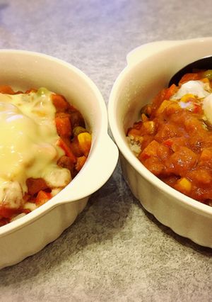野菜たっぷりキーマカレー-レシピのメイン写真