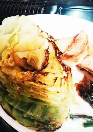 ヘルシー♪キャベツステーキ-レシピのメイン写真
