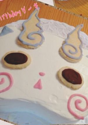 コマさん☆Birthdayケーキ-レシピのメイン写真