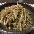 シャッキリ!寒ウドのきんぴら