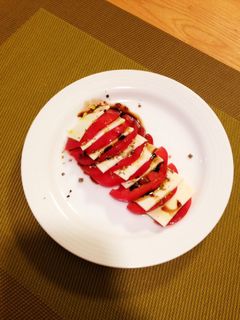簡単!トマトのカプレーゼ-レシピのメイン写真