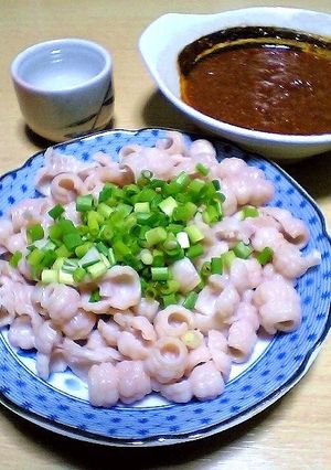 自家製タレで豚こぶくろの簡単おつまみ♪-レシピのメイン写真