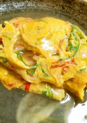 かに玉ですが、天津飯も-レシピのメイン写真
