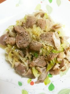 簡単&ヘルシー!砂肝DEネギ塩焼き♪-レシピのメイン写真