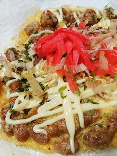 納豆と卵だけ?!サクサクお好み焼き(笑)-レシピのメイン写真