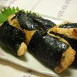 秋だね☆鮭の磯辺焼き