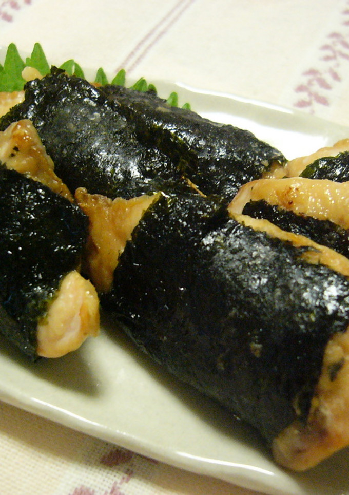 秋だね☆鮭の磯辺焼き-レシピのメイン写真