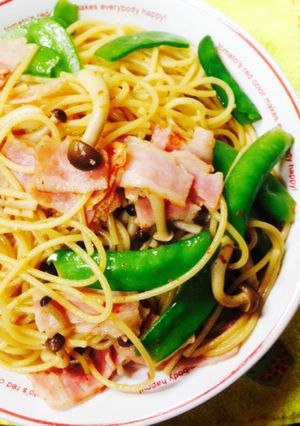 キノコとベーコンの和風パスタ-レシピのメイン写真