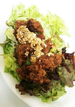 砂肝唐揚げネギダレかけ-レシピのメイン写真