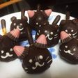 バレンタイン★子供と簡単可愛いねこチョコ