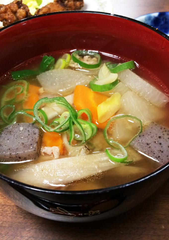 ほのかに甘みのある豚汁-レシピのメイン写真
