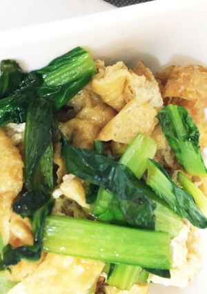 超簡単！調味料は1つだけで絶品小松菜炒め-レシピのメイン写真