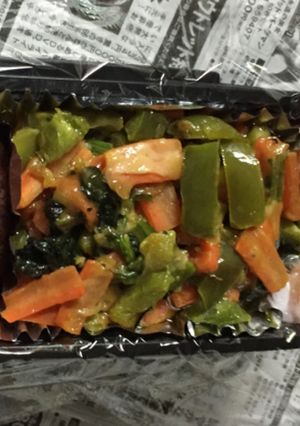 人参ピーマンほうれん草のチーズ焼き-レシピのメイン写真