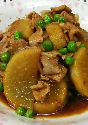 大根の甘辛煮-レシピのメイン写真