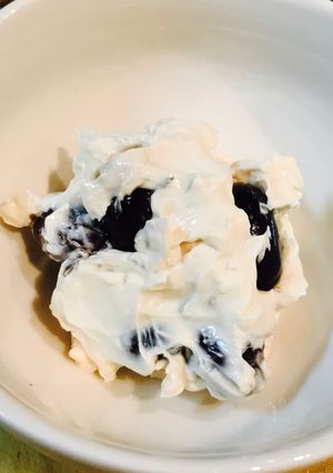 丹波黒豆のクリームチーズ和え。-レシピのメイン写真