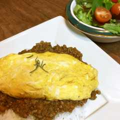 簡単１５分！！ハーブ香るドライカレー♪-レシピのメイン写真