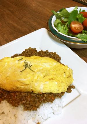 簡単15分!!ハーブ香るドライカレー♪-レシピのメイン写真