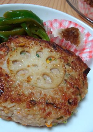 ヘルシー♪鶏バーグ-レシピのメイン写真