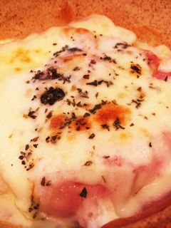 簡単とろーり餅ベーコンチーズ-レシピのメイン写真