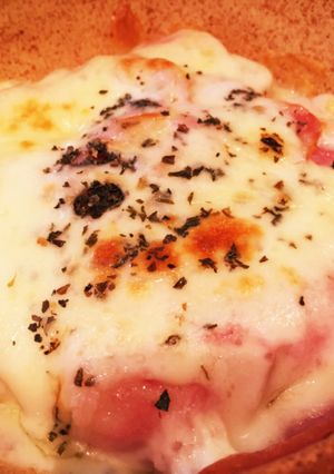 簡単とろーり餅ベーコンチーズ-レシピのメイン写真