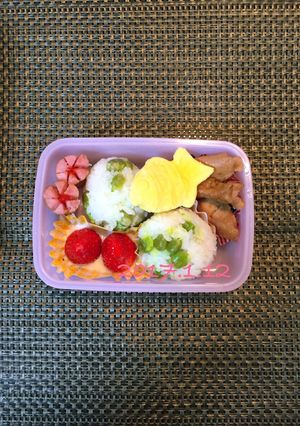 2017/01/12❁園児のお弁当-レシピのメイン写真