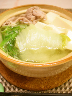 *おひとり様用*旨味たっぷり豚肉白菜鍋-レシピのメイン写真