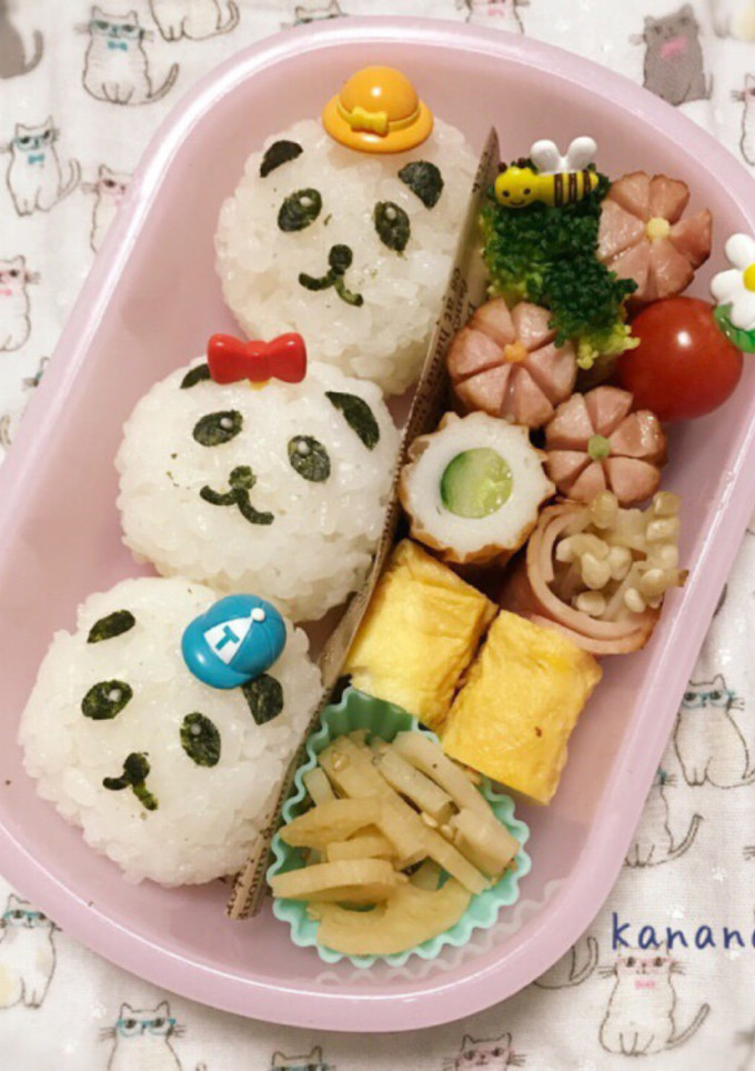 幼稚園 ぱんだちゃん弁当-レシピのメイン写真