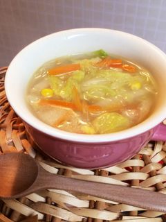 白菜のあったかスープ♡-レシピのメイン写真