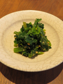 ほうれん草の胡麻和え-レシピのメイン写真