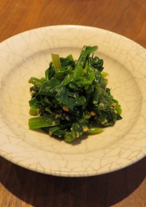 ほうれん草の胡麻和え-レシピのメイン写真