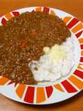 玉ねぎとトマトの甘みが最高～キーマカレー