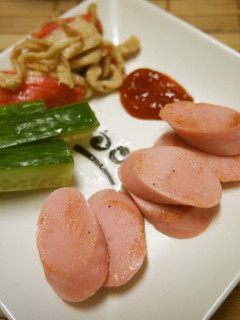 魚肉ソーセージ焼いただけ♪-レシピのメイン写真