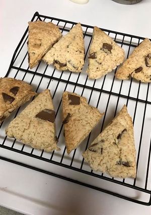 ボウル１つで簡単さくさくチョコスコーン-レシピのメイン写真