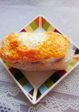 スパムをトースト☆簡単おにぎり-レシピのメイン写真