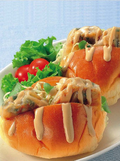 ちょっと変わったギョーザサンド-レシピのメイン写真