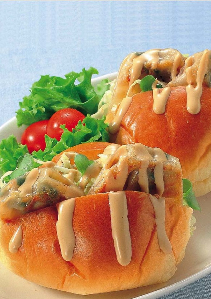 ちょっと変わったギョーザサンド-レシピのメイン写真