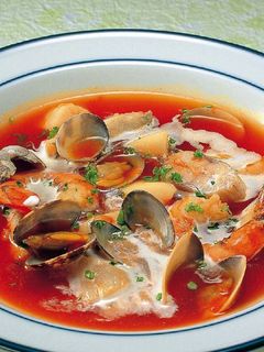 魚介のトマトスープ-レシピのメイン写真