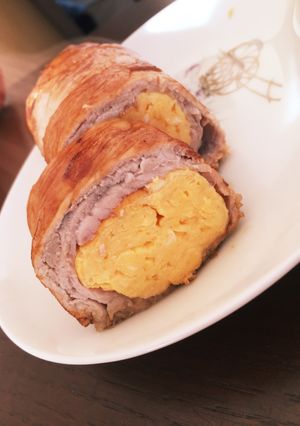 玉子焼きの肉巻き！？-レシピのメイン写真