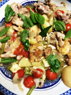 簡単鶏肉と野菜のオーブン焼き-レシピのメイン写真