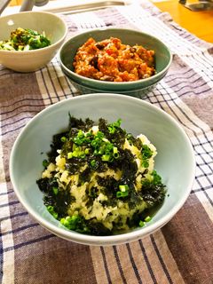 韓国のりdeポテトサラダ-レシピのメイン写真