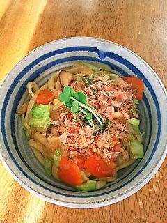 ピリ辛 焼きうどん-レシピのメイン写真