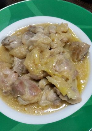 鳥モモ肉の味噌煮-レシピのメイン写真