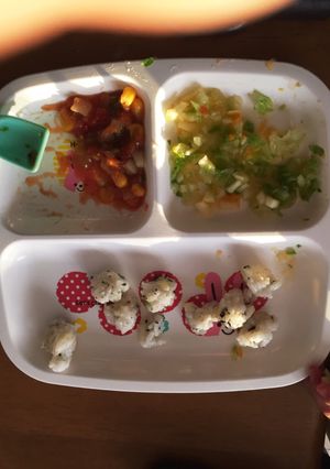 鉄分たっぷりおにぎり 離乳食後期-レシピのメイン写真
